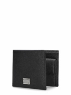 DOLCE & GABBANA - Logo Plaque Leather Wallet