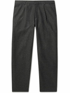 Folk - Signal Tapered Wool-Blend Twill Trousers - Gray