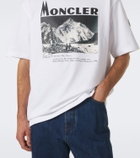 Moncler Logo printed cotton jersey T-shirt