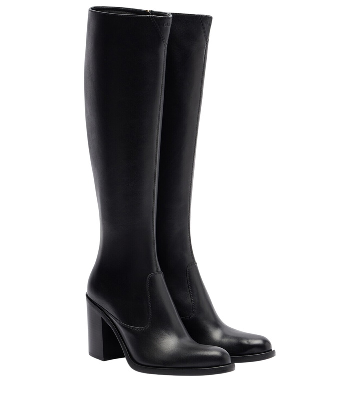 Photo: Chloé Phoenix 90 leather knee-high boots