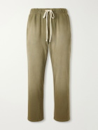 Les Tien - Straight-Leg Cotton-Jersey Sweatpants - Green
