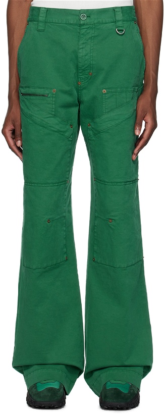 Photo: Marine Serre Green Workwear G. Dye Pants