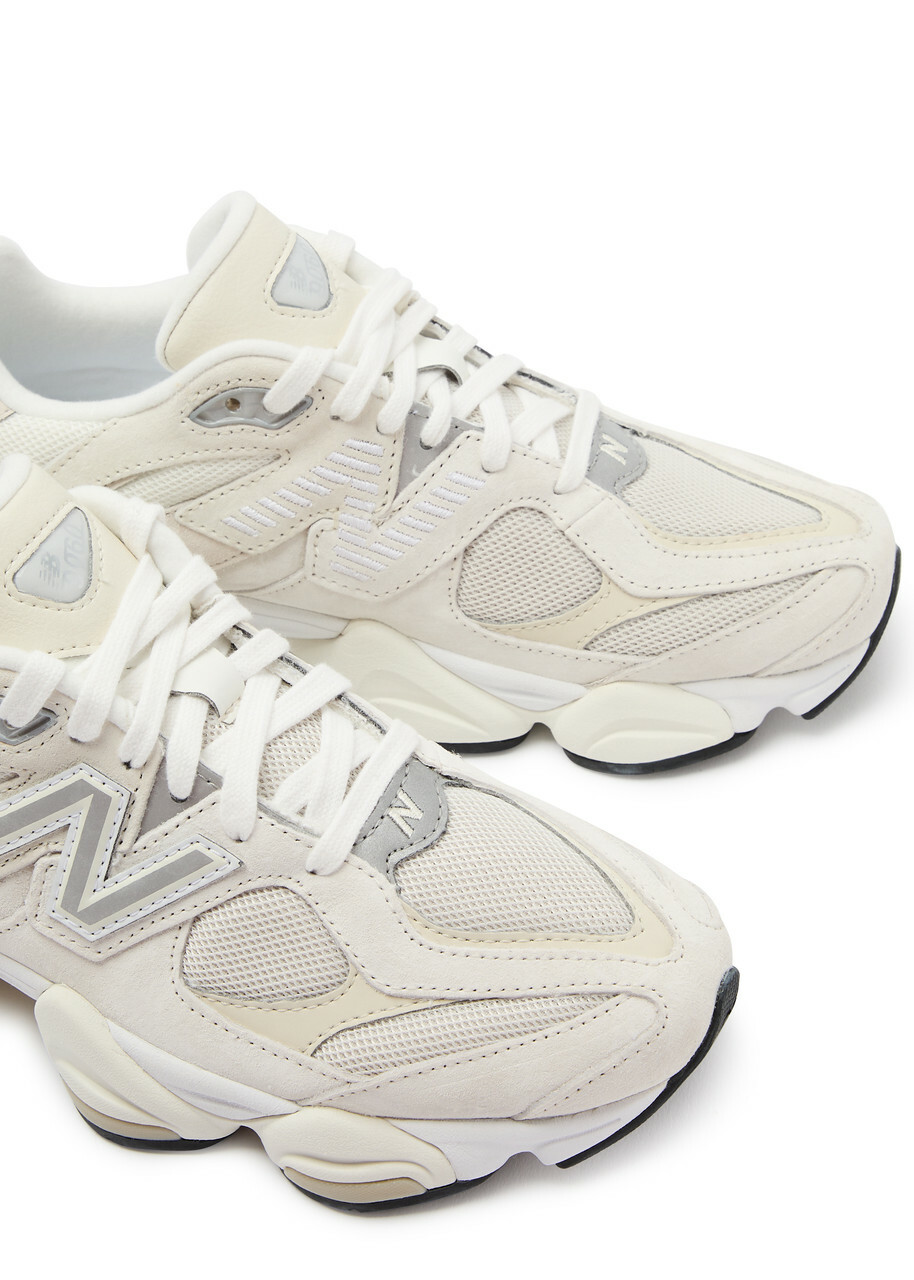 New Balance 9060 Panelled Mesh Sneakers Beige New Balance