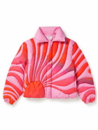 ERL - Quilted Cotton Down Jacket - Pink