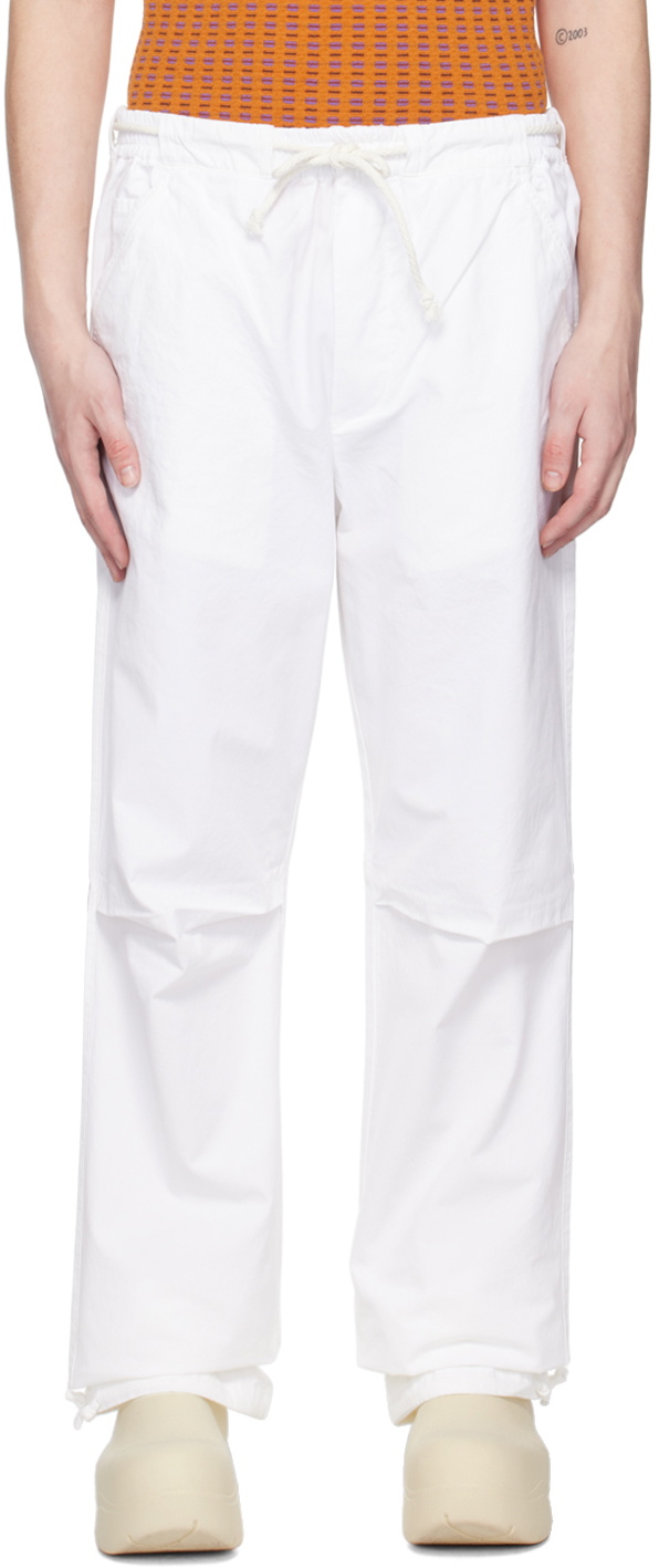 DARKPARK White Jordan Trousers
