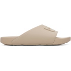 Givenchy Beige Label Slide Sandals