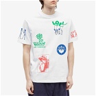 Lo-Fi Men's Mother Earth T-Shirt in White
