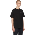Etudes Black Small Logo Wonder T-Shirt