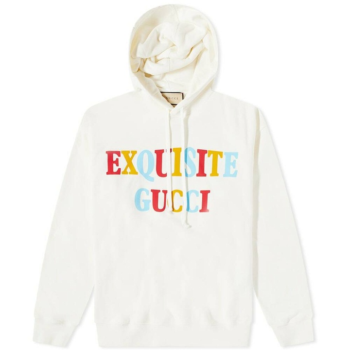 Photo: Gucci Men's Exquisite Hoody in Off White