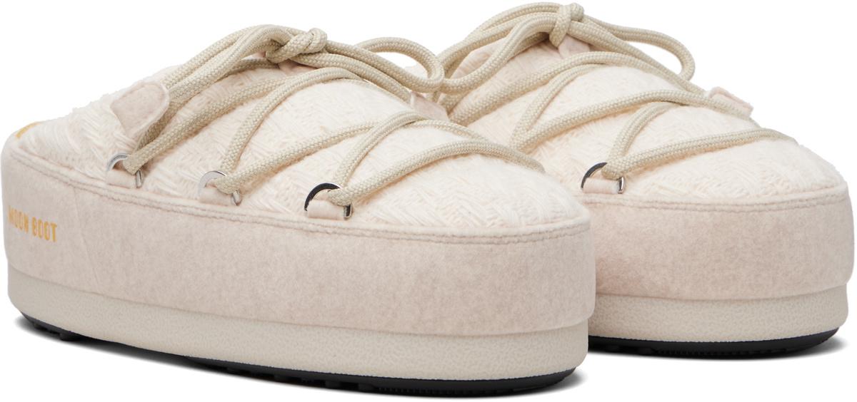 Guest in Residence Off-White Moon Boot Edition EVX Knit Mule Loafers
