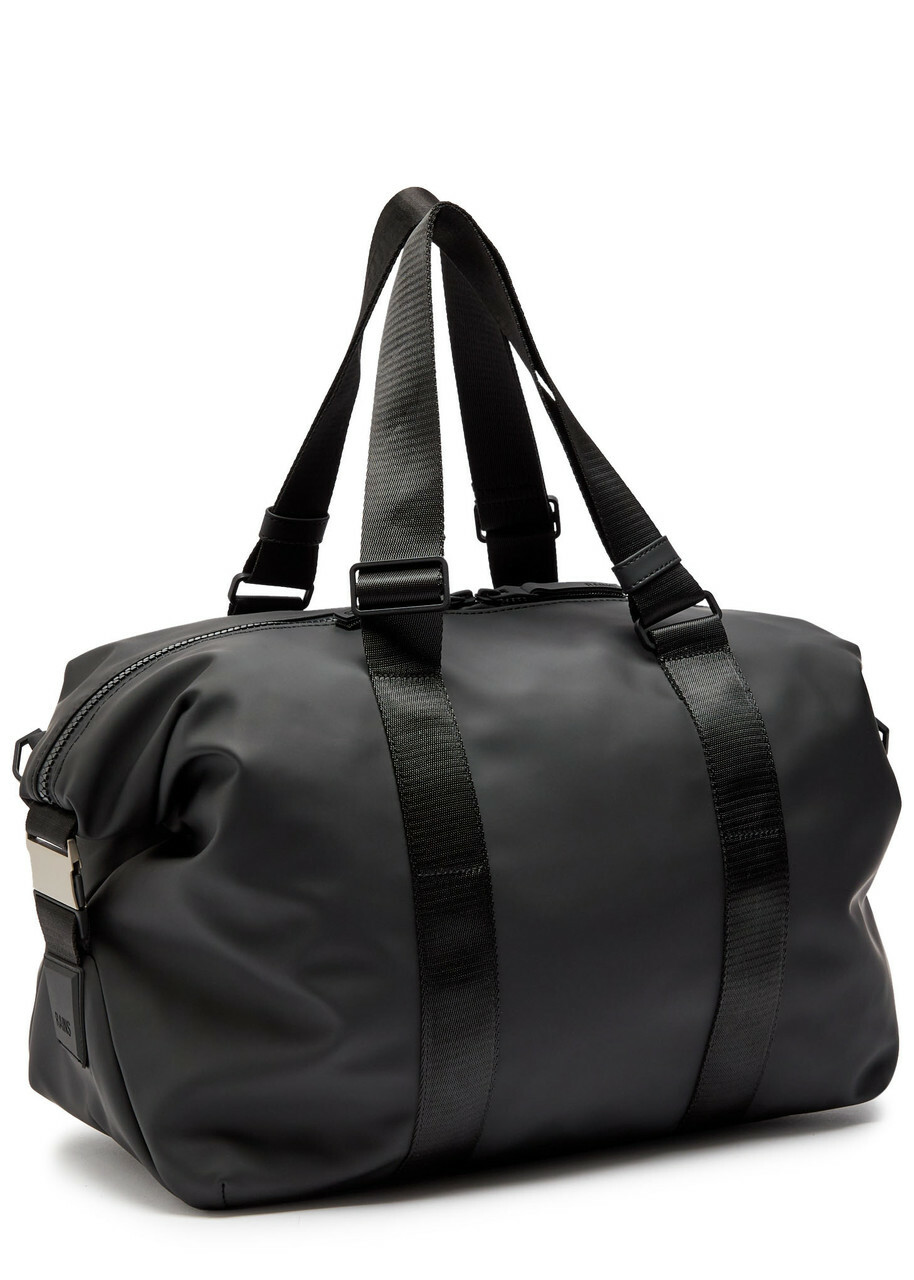 Rains Valera Weekend Small Rubberised Holdall - Black - One Size