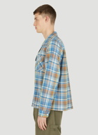 Boomer Check Shirt in Blue