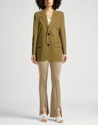 Ami Alexandre Mattiussi Womens Blazer in Khaki