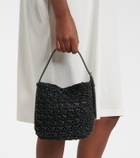 Toteme Belted Small raffia tote bag