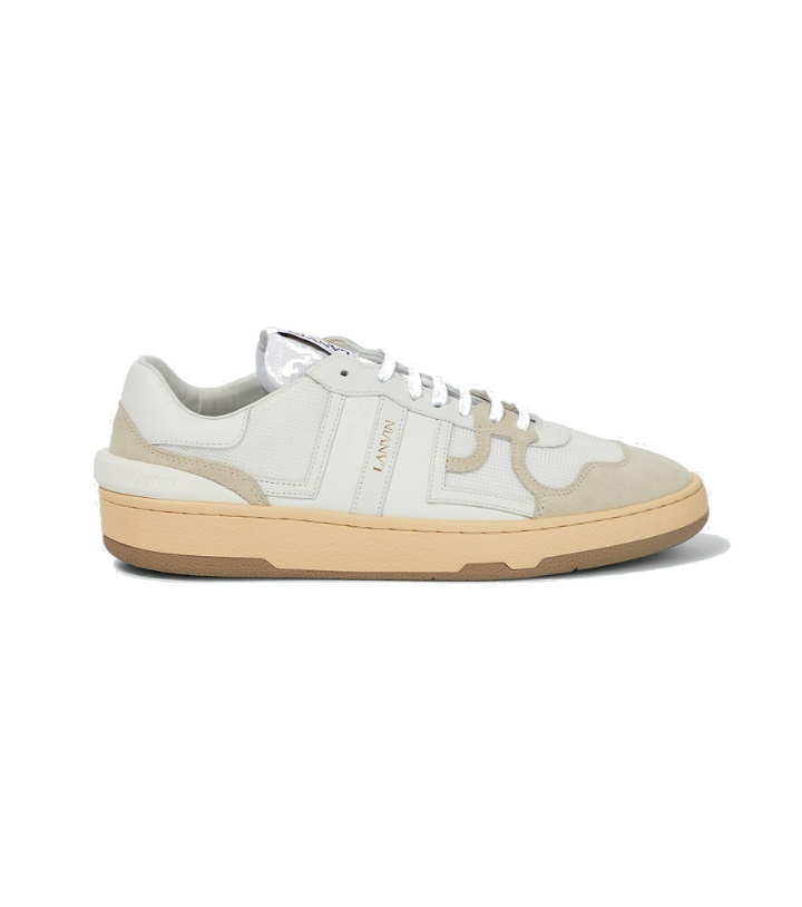 Photo: Lanvin - Clay leather low-top sneakers