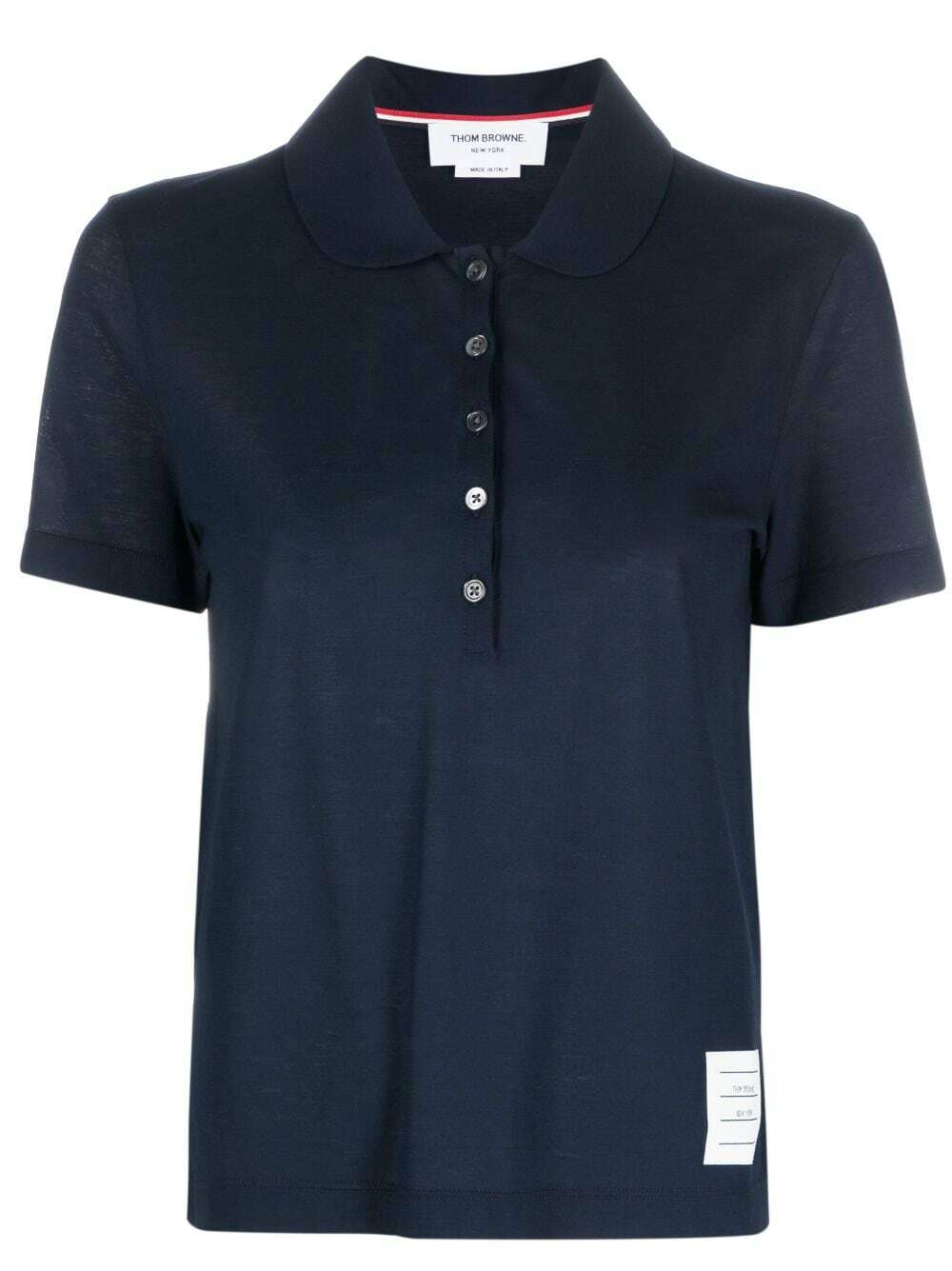 THOM BROWNE - Cotton Polo Shirt Thom Browne