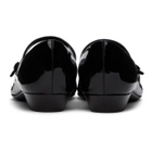 Saint Laurent Black Sixtine Ballerina Flats