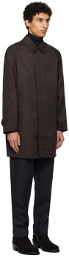 nanamica Brown Soutien Collar Coat