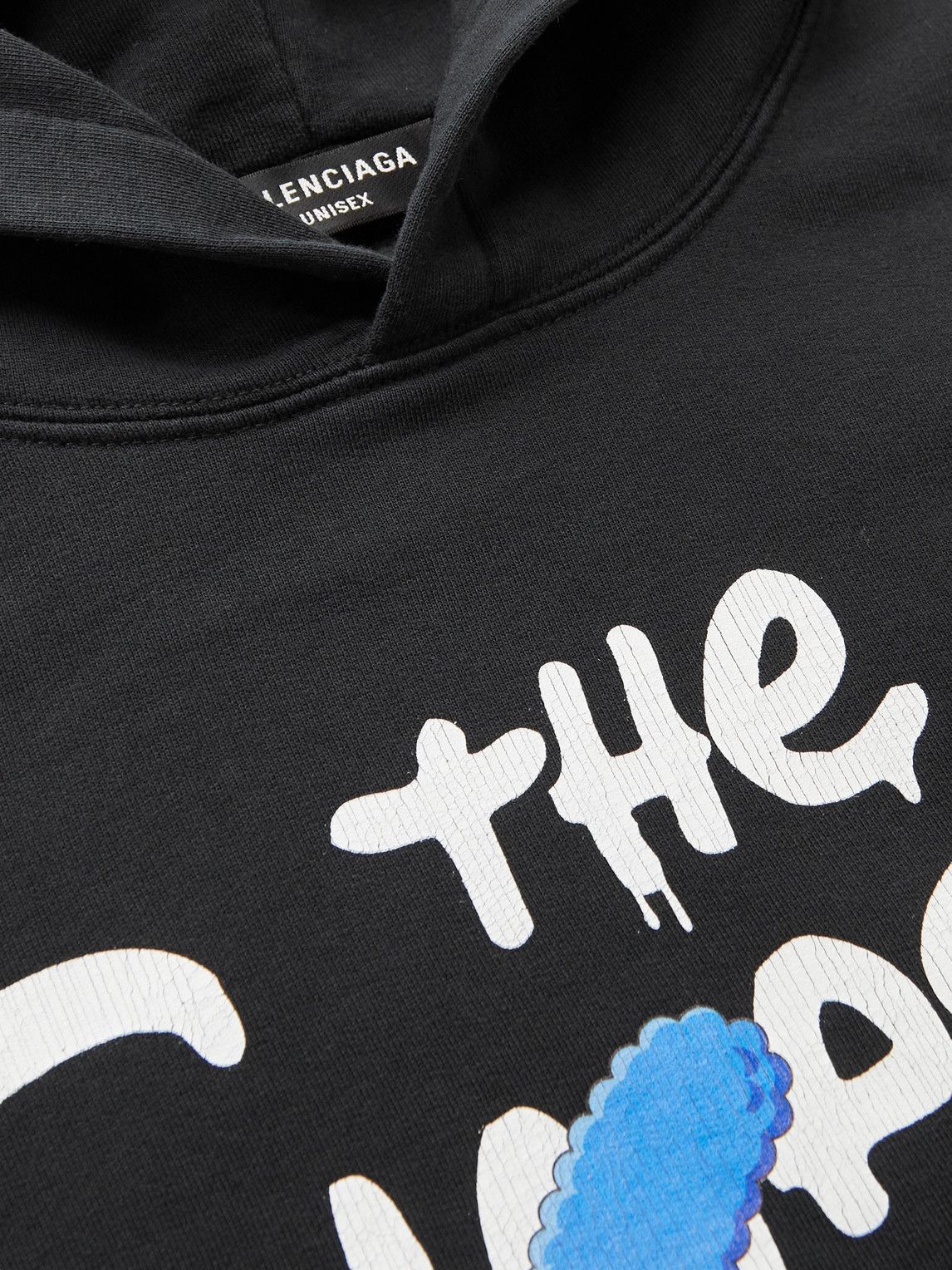 Balenciaga - The Simpsons Printed Cotton-Jersey Hoodie