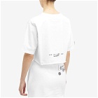 Dolce & Gabbana Women's Crop T-Shirt in White