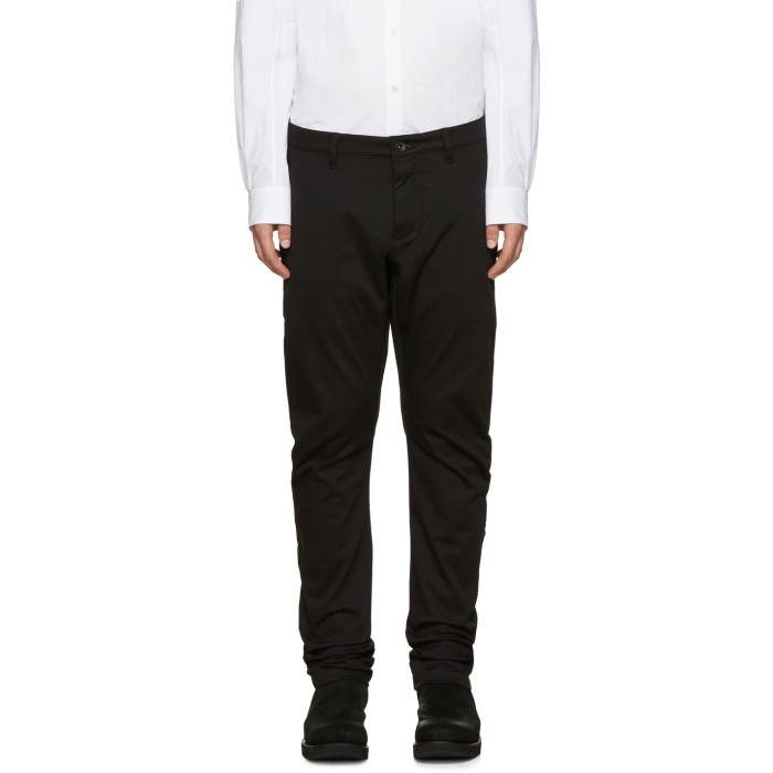 Attachment Black Cotton Trousers Attachment