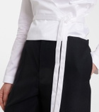 Tove Bronte cotton wrap top