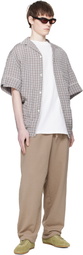 Hed Mayner Brown Drawstring Sweatpants