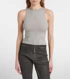 Rick Owens Temple virgin wool tank top