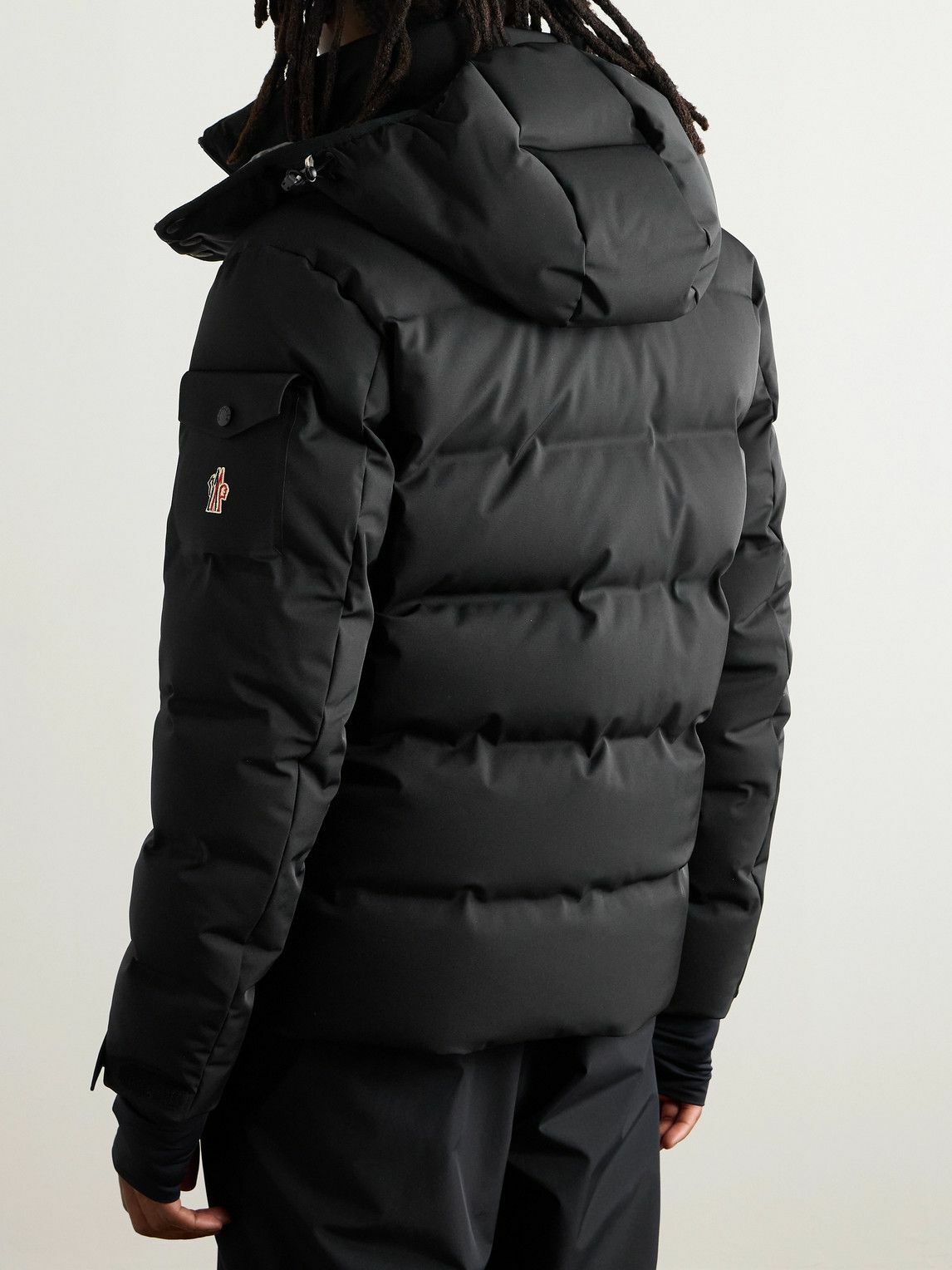 Moncler Grenoble - Montgetech Logo-Appliquéd Quilted Stretch