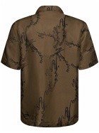 NANUSHKA Printed Silk Twill Bowling Shirt