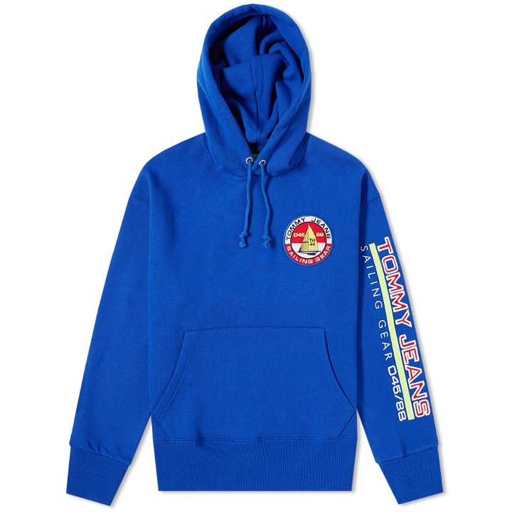 Photo: Tommy Jeans 5.0 90s Sailing Logo Hoody Blue