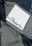 3.1 Phillip Lim Boxy Tie-waist Denim Jacket Indigo