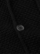 Anderson & Sheppard - Merino Wool and Cashmere-Blend Cardigan - Black