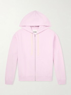 Jil Sander - Cotton-Jersey Zip-Up Hoodie - Pink