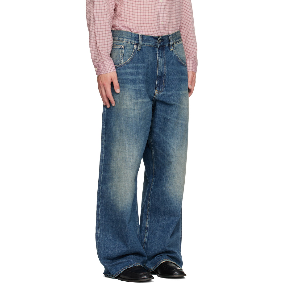 Sunflower Blue Super Wide Jeans