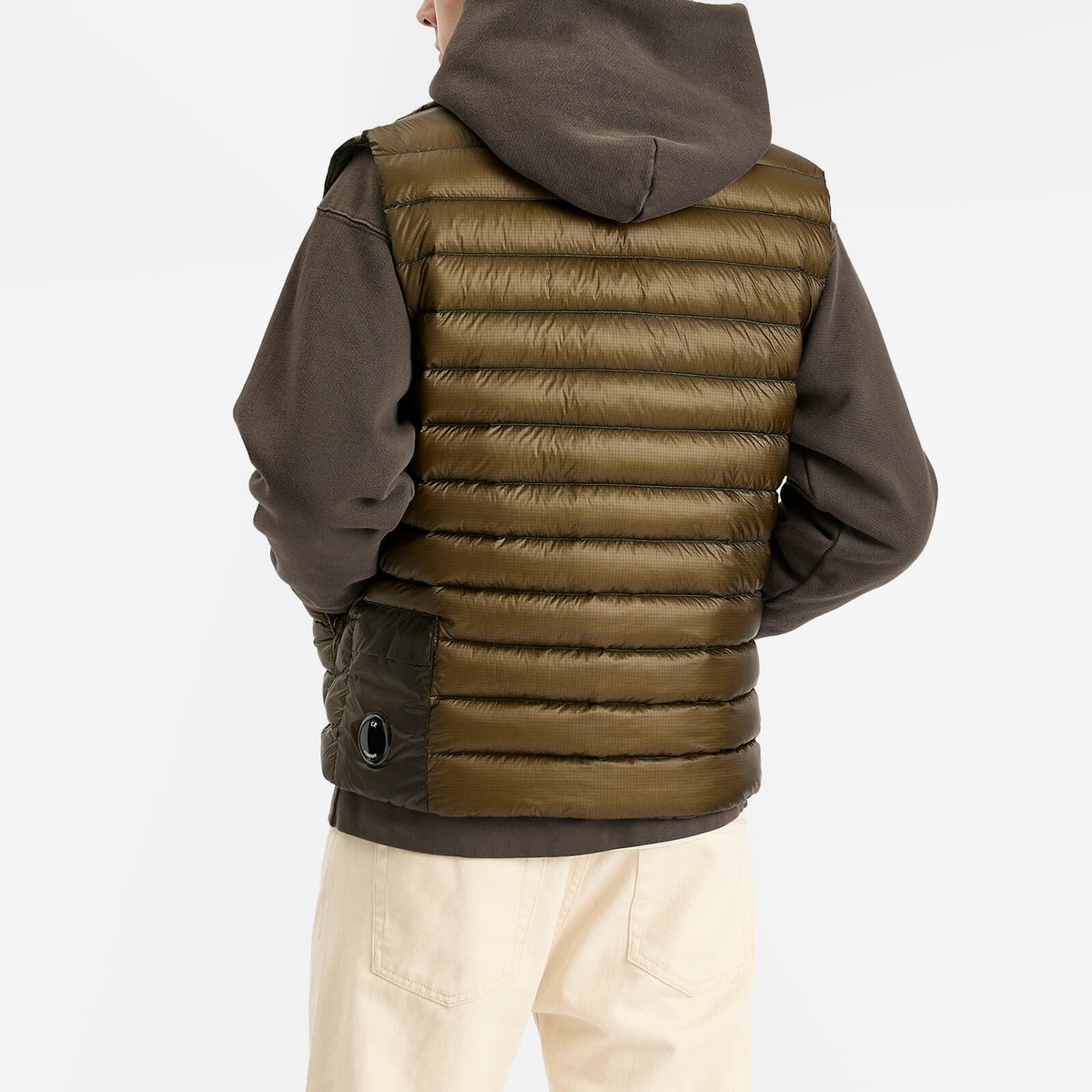 トップス C.P. COMPANY-GARMENT DYED VEST Buy C.P. COMPANY Garment-dyed Cotton Jersey Vest - Green At