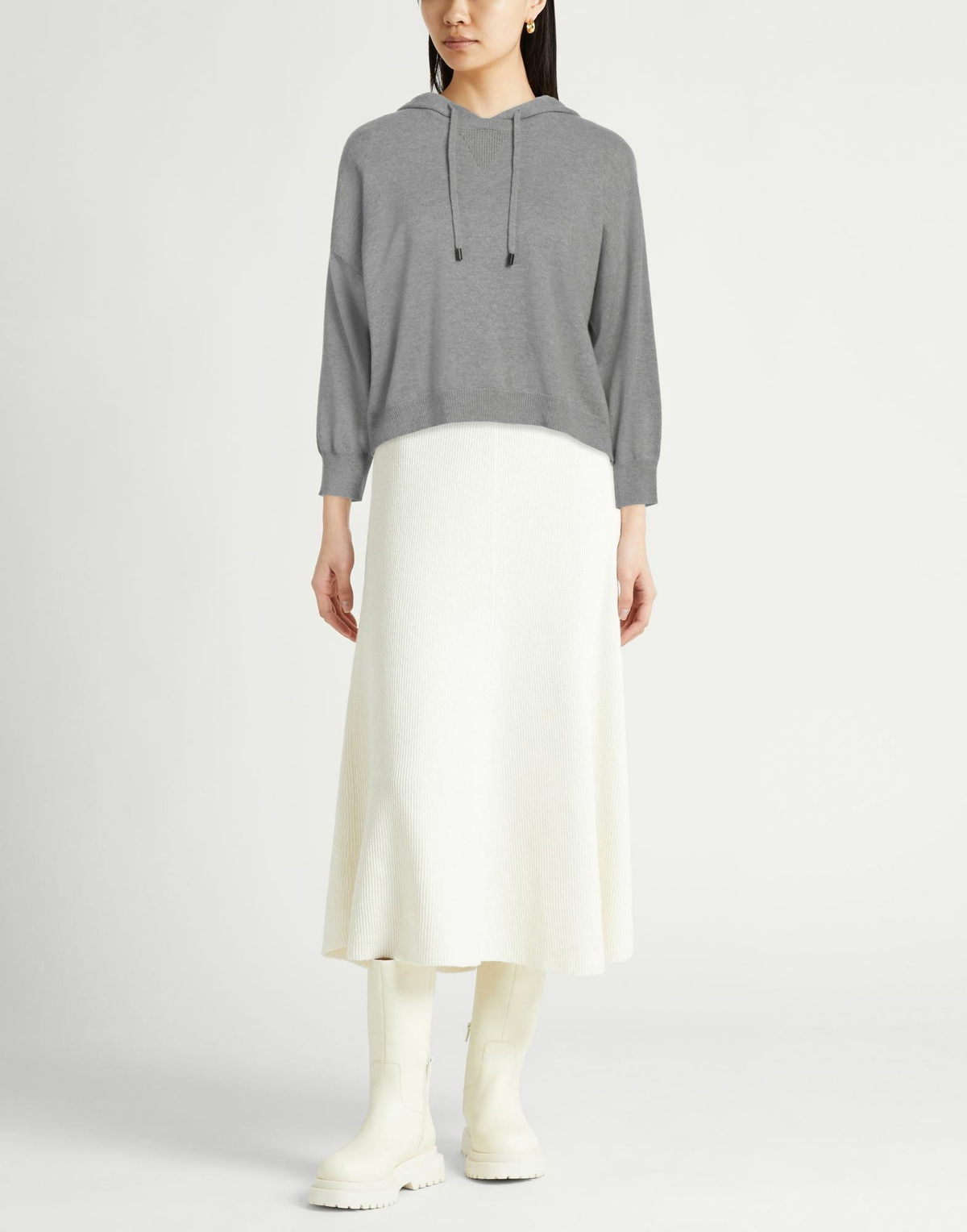 Peserico Womens Sweater in Grey
