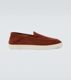 Giorgio Armani Suede slip-on shoes