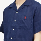Polo Ralph Lauren Men's Linen Vacation Shirt in Newport Navy