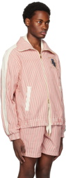 Rhude White & Red Puma Edition Jacket