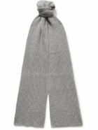 William Lockie - Ribbed Cashmere Scarf