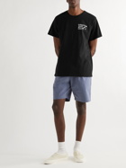 Pasadena Leisure Club - Printed Cotton-Jersey T-Shirt - Black