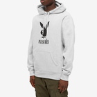 PLEASURES Men's Play Playboy Hoody in Grey