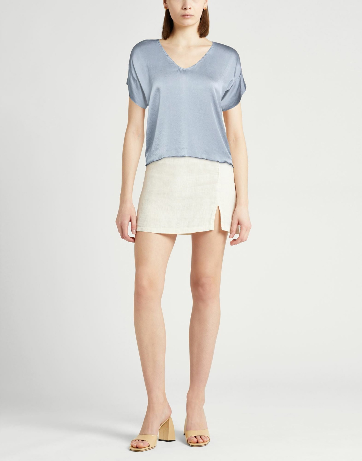 Crossley Womens Top in Grey