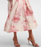 Zimmermann Waverly floral cotton corset dress