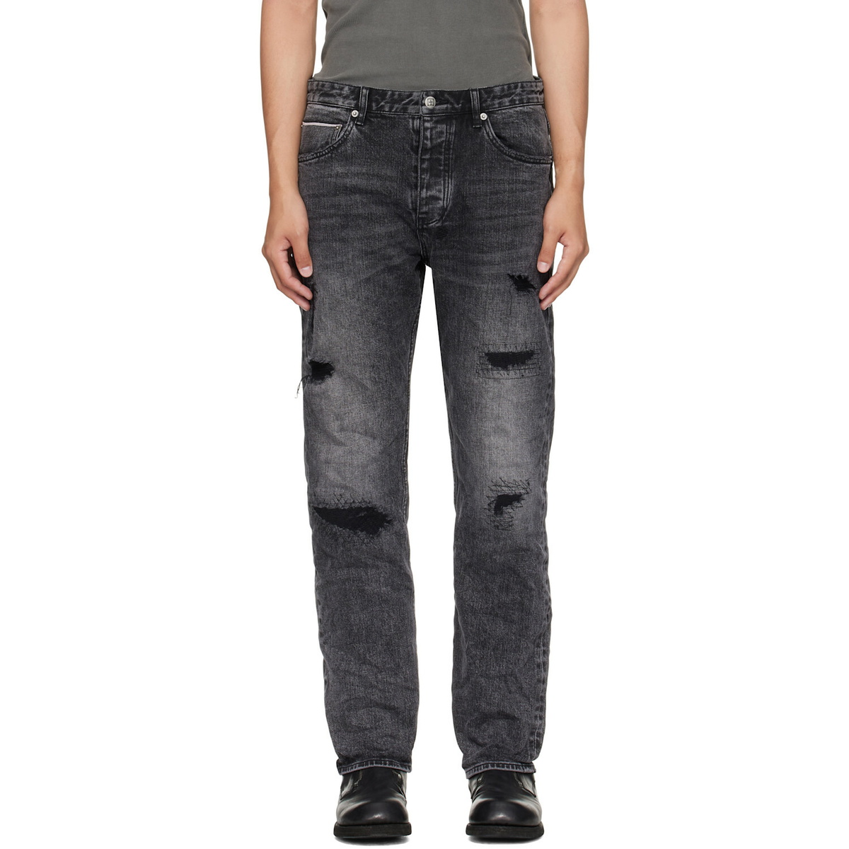 Ksubi Black Hazlow Replika Jeans