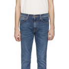 Nudie Jeans Blue Lean Dean Jeans