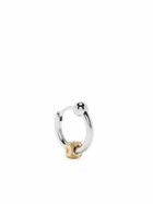 EÉRA 18K White Gold Mini Hoop Earring