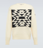 Moncler - Wool and mohair-blend sweater