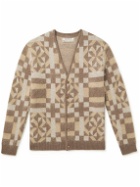 Anonymous ism - Jacquard-Knit Cardigan - Unknown